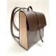 Brown wooden backpack 