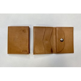 Small natural color wallet