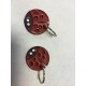 Keychain ladybug